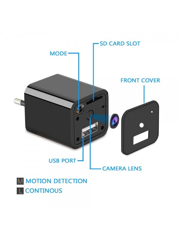 USB Charger Hidden Camera Recorder